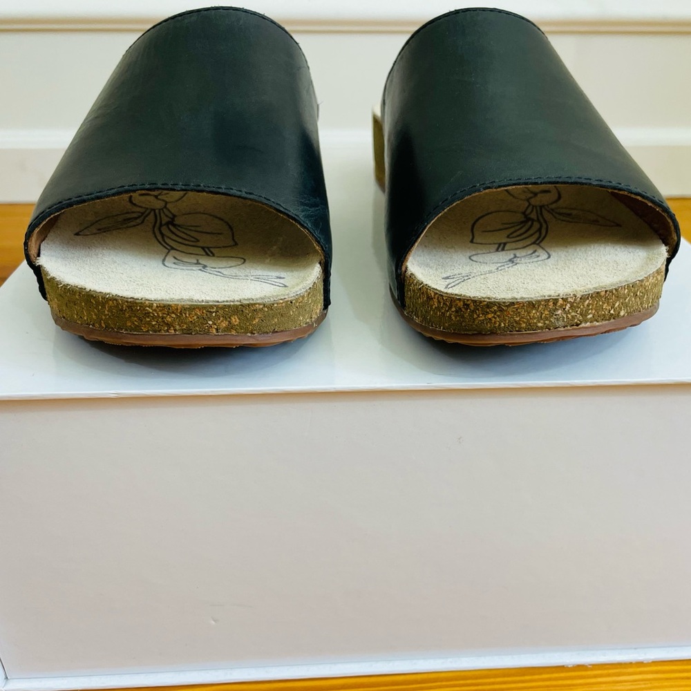 Josef Seibel Tonga 51 Black Leather Sandals - Picture 3 of 13